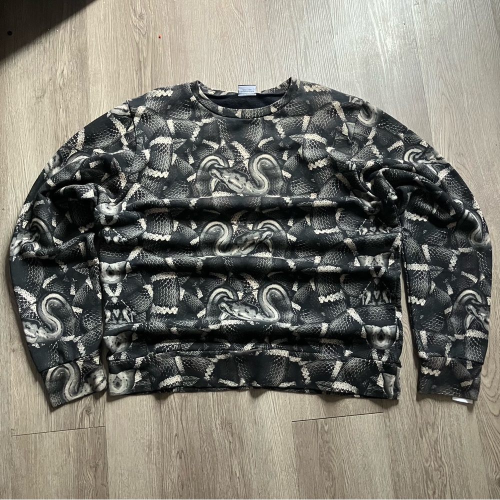 Marcelo Burlon Snake Print Sweatshirt